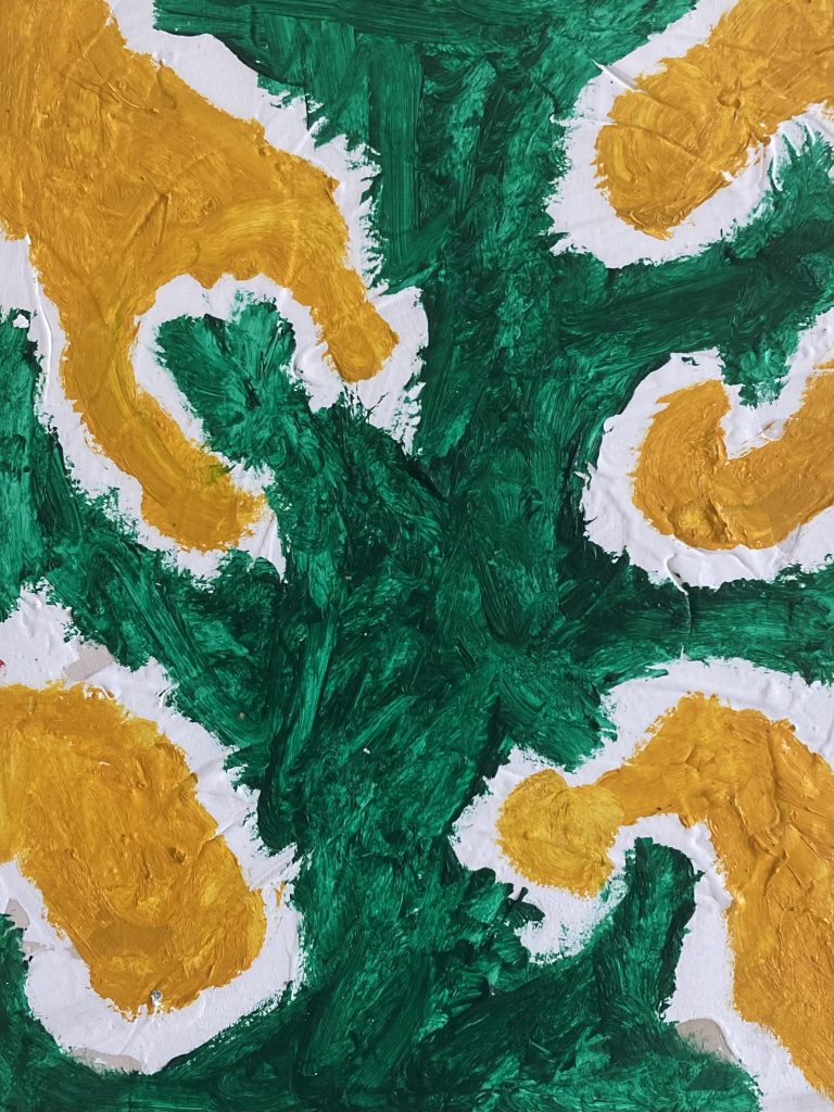 Green and yellow